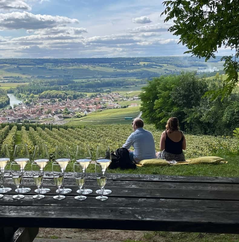 Champagne Tour from Paris: Small Group, Tastings & Pickup